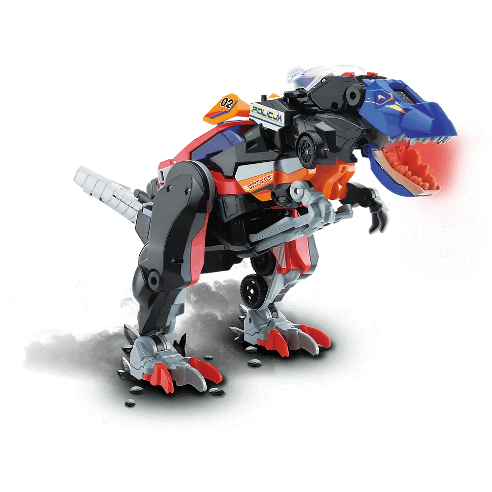 Zabawka interaktywna Vtech z serii Motozaury: T-Rex Ratunkowy 3 w 1
